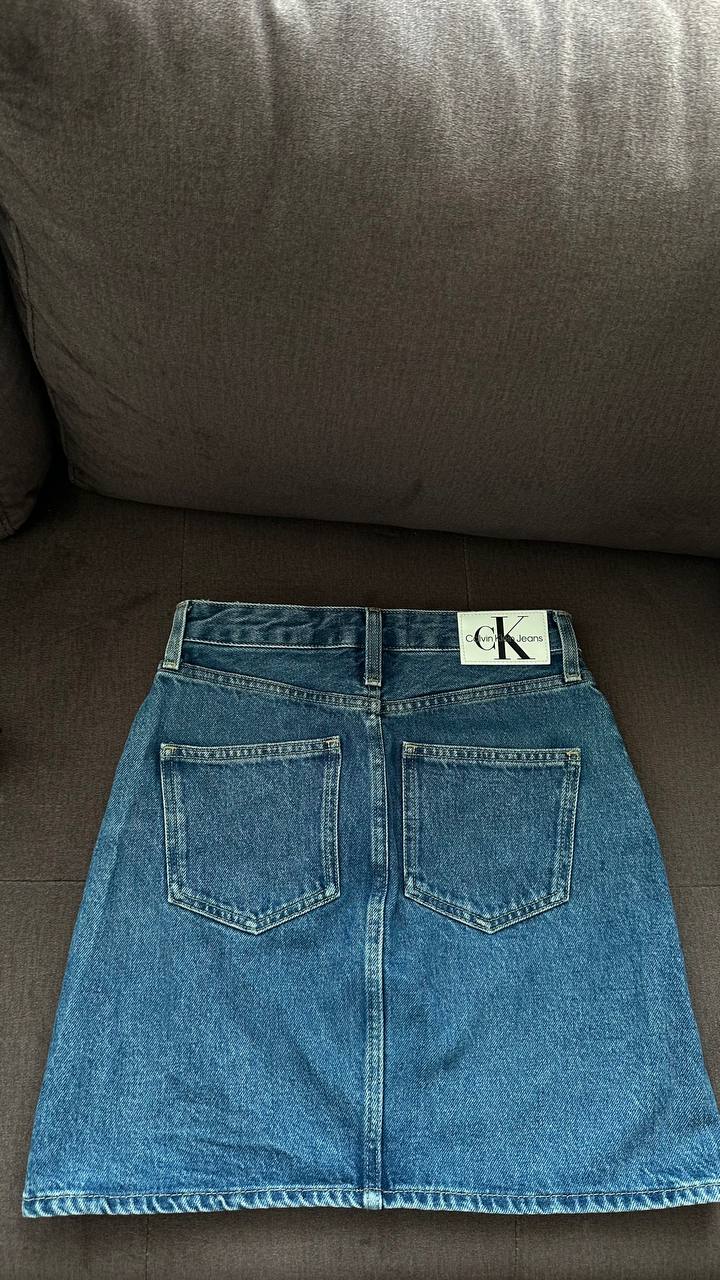 Calvin Klein jeans skirt photo 2