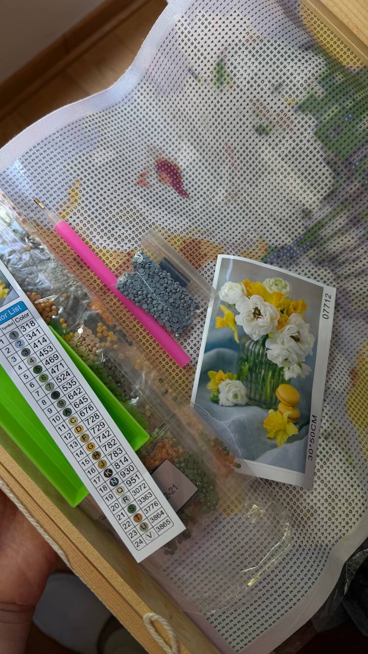 Незаконченная картина по номерам photo 3