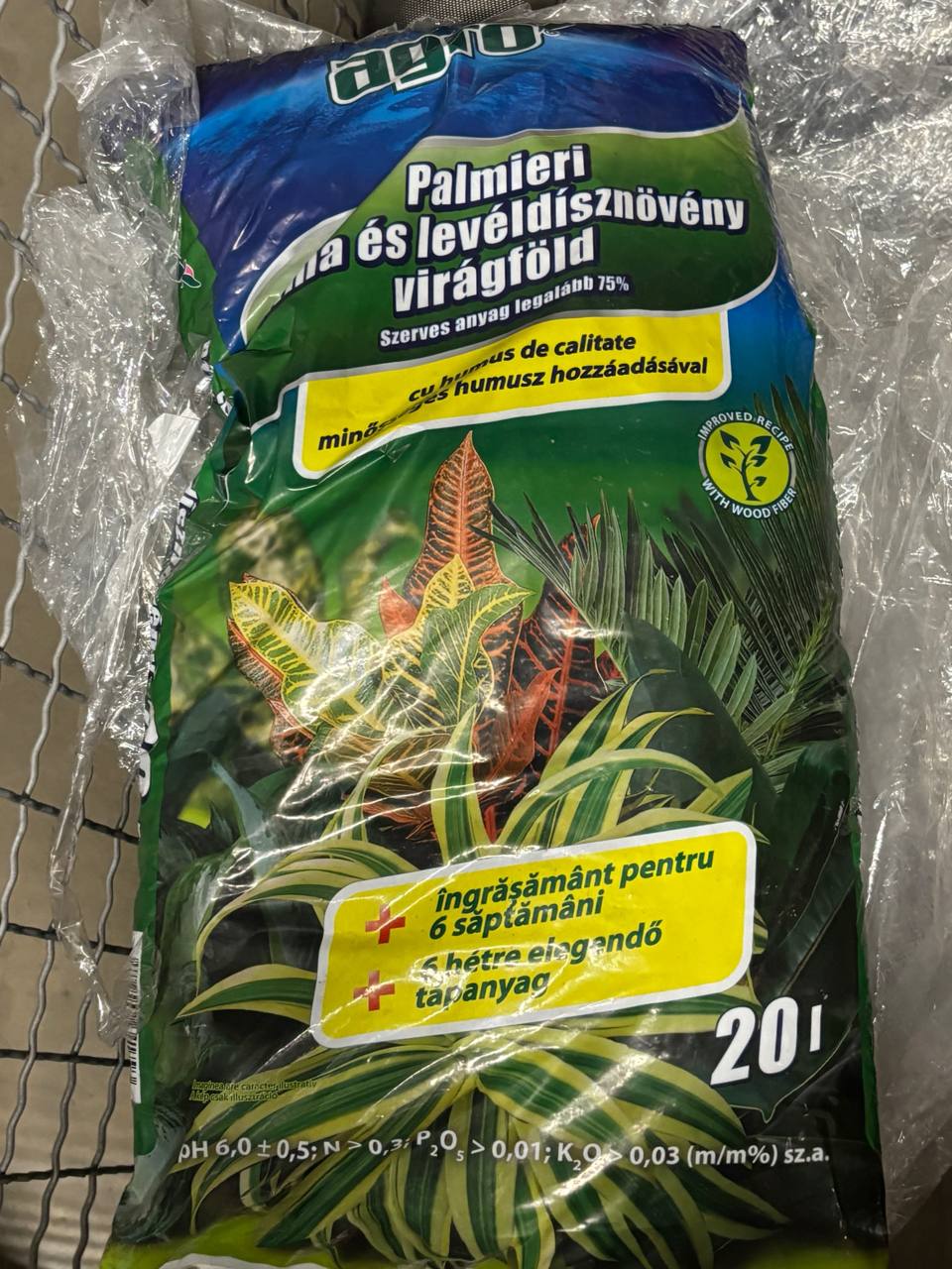 Земля за пальмы 20L