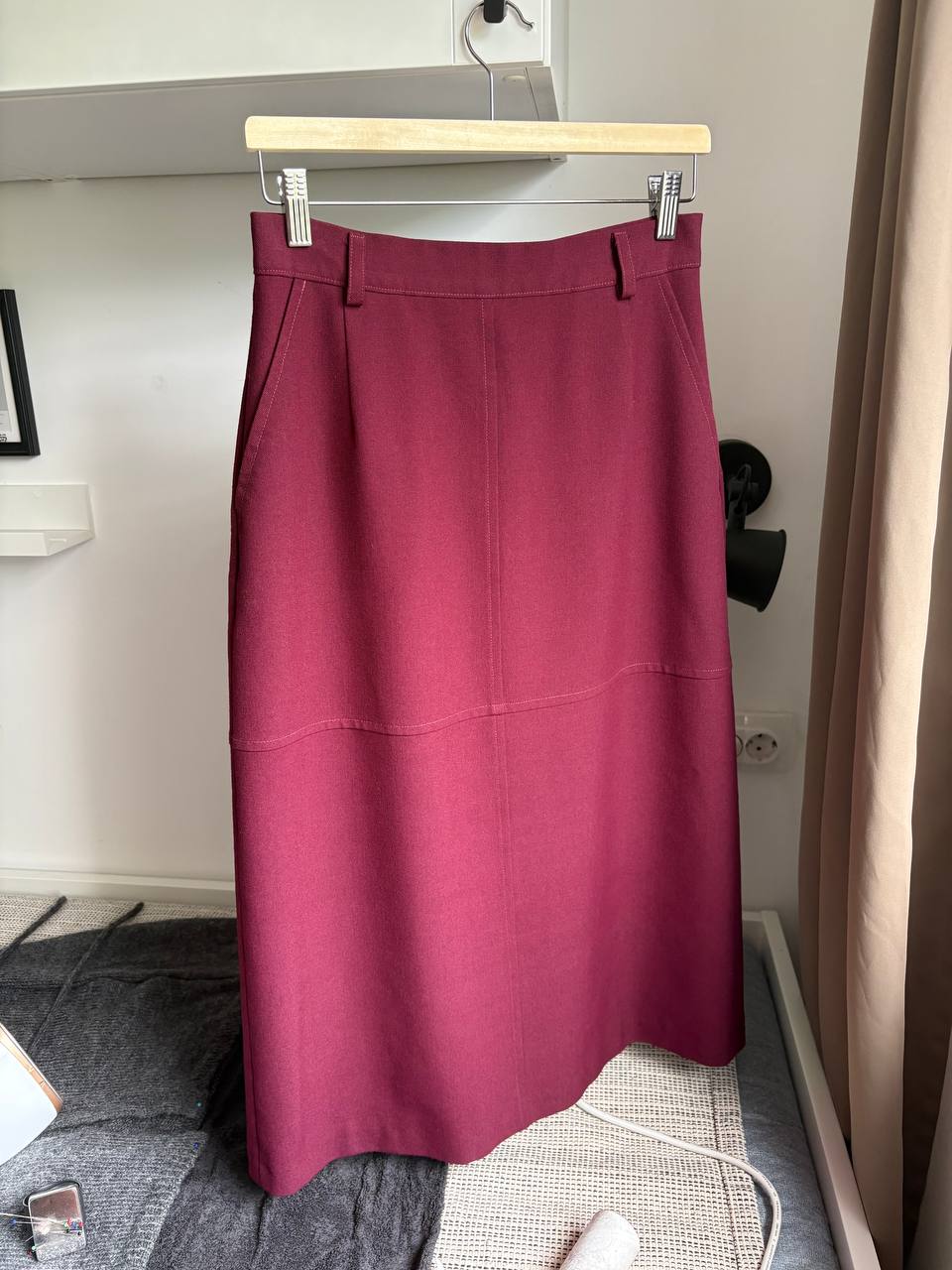 Burgund haljina