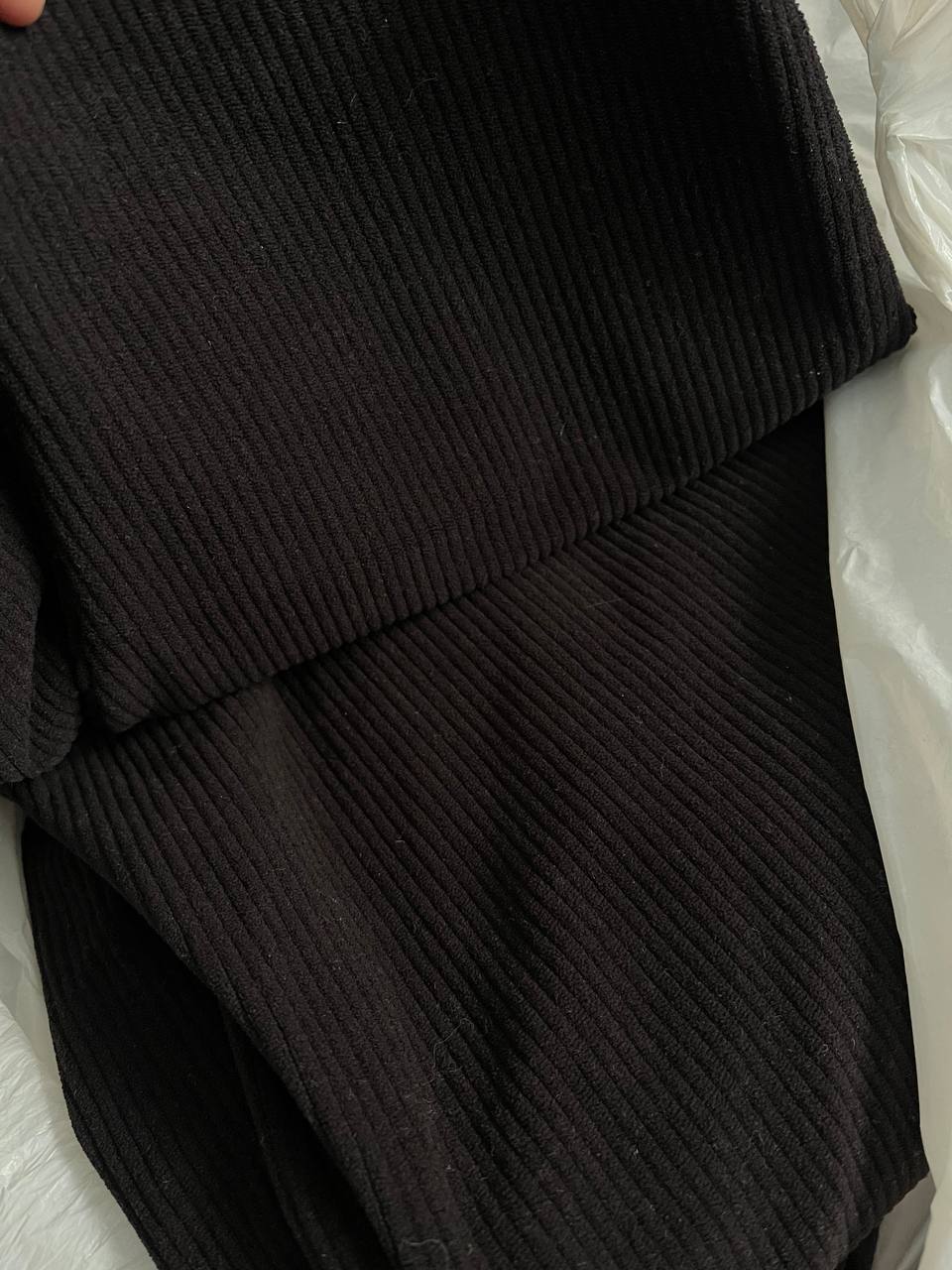 ribbed sweater