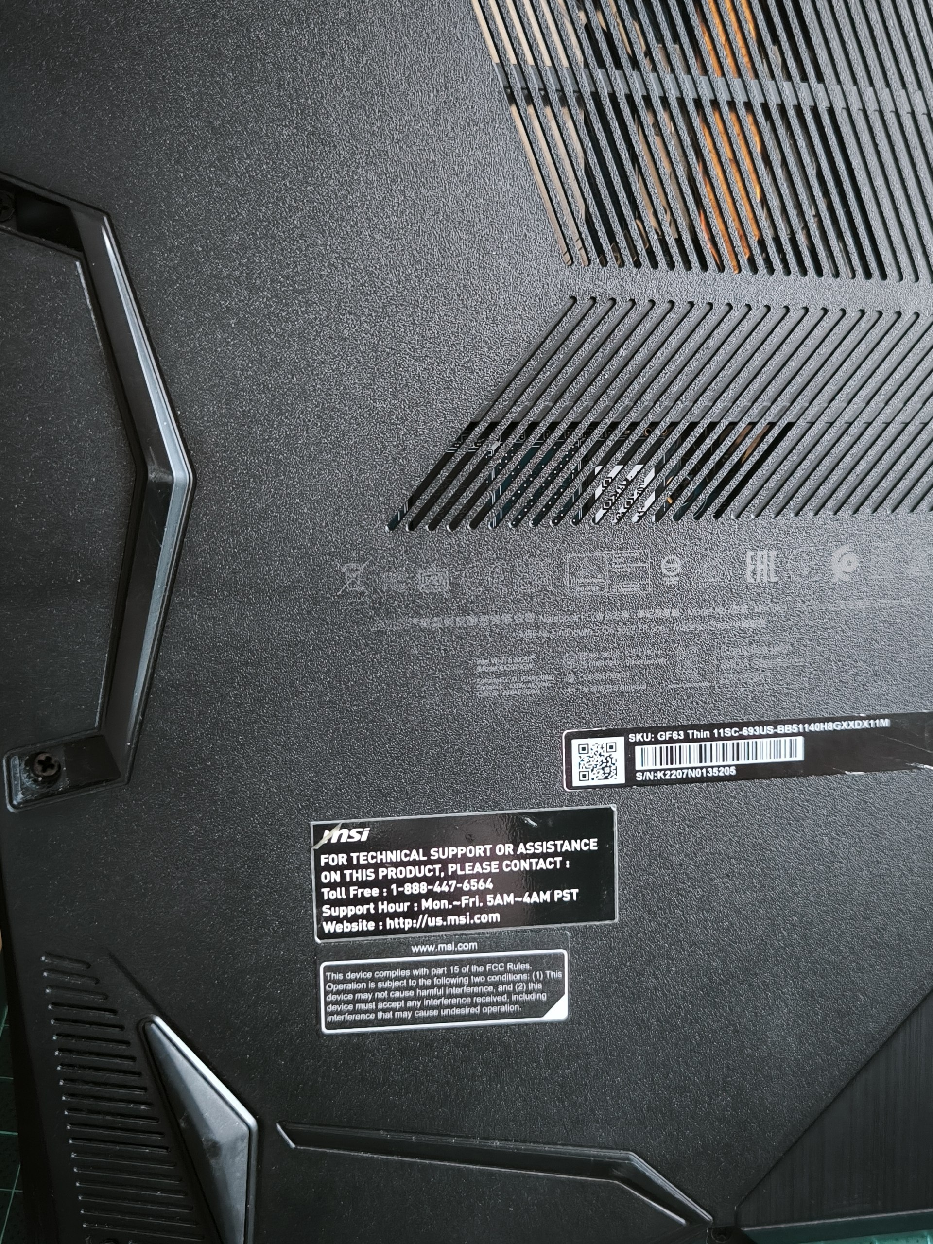 MSI Thin GF63 photo 5