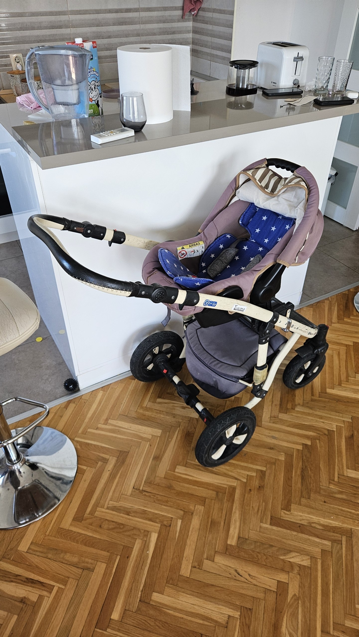 База для коляски+автолюлька Bebe-mobile Toscana