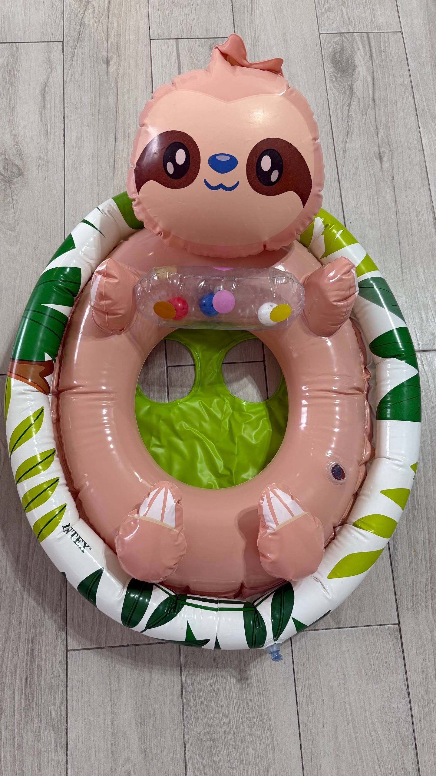 Inflatable sloth