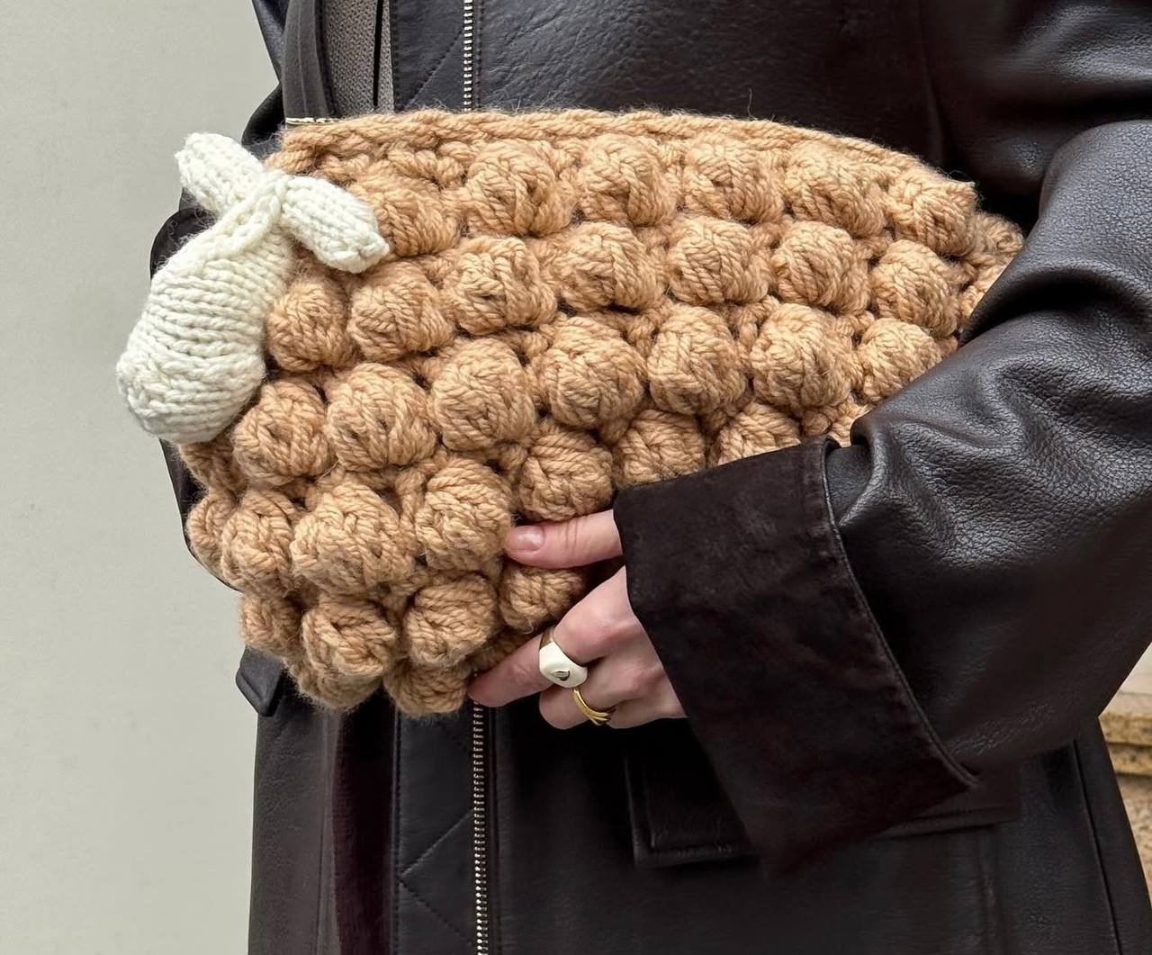 сумка барашек