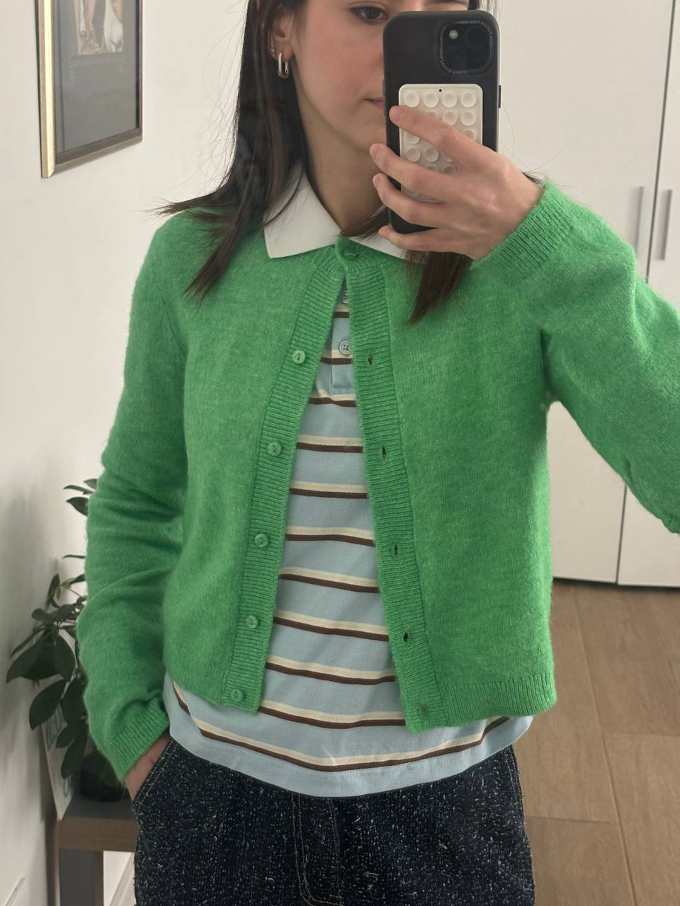 Зелена кардигана Divided H&M photo 2
