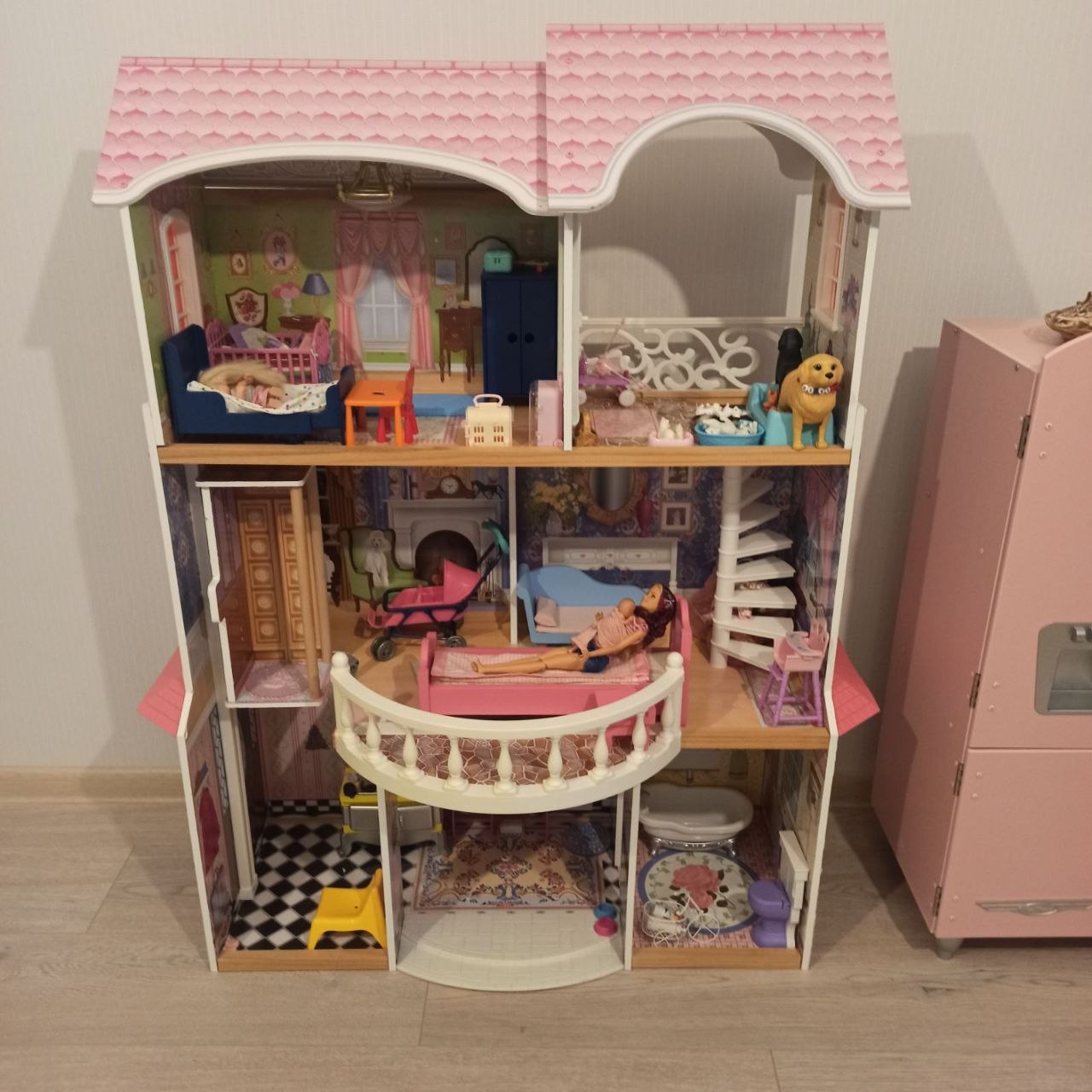 Кућа за кукли Kidkraft за кукле Барби