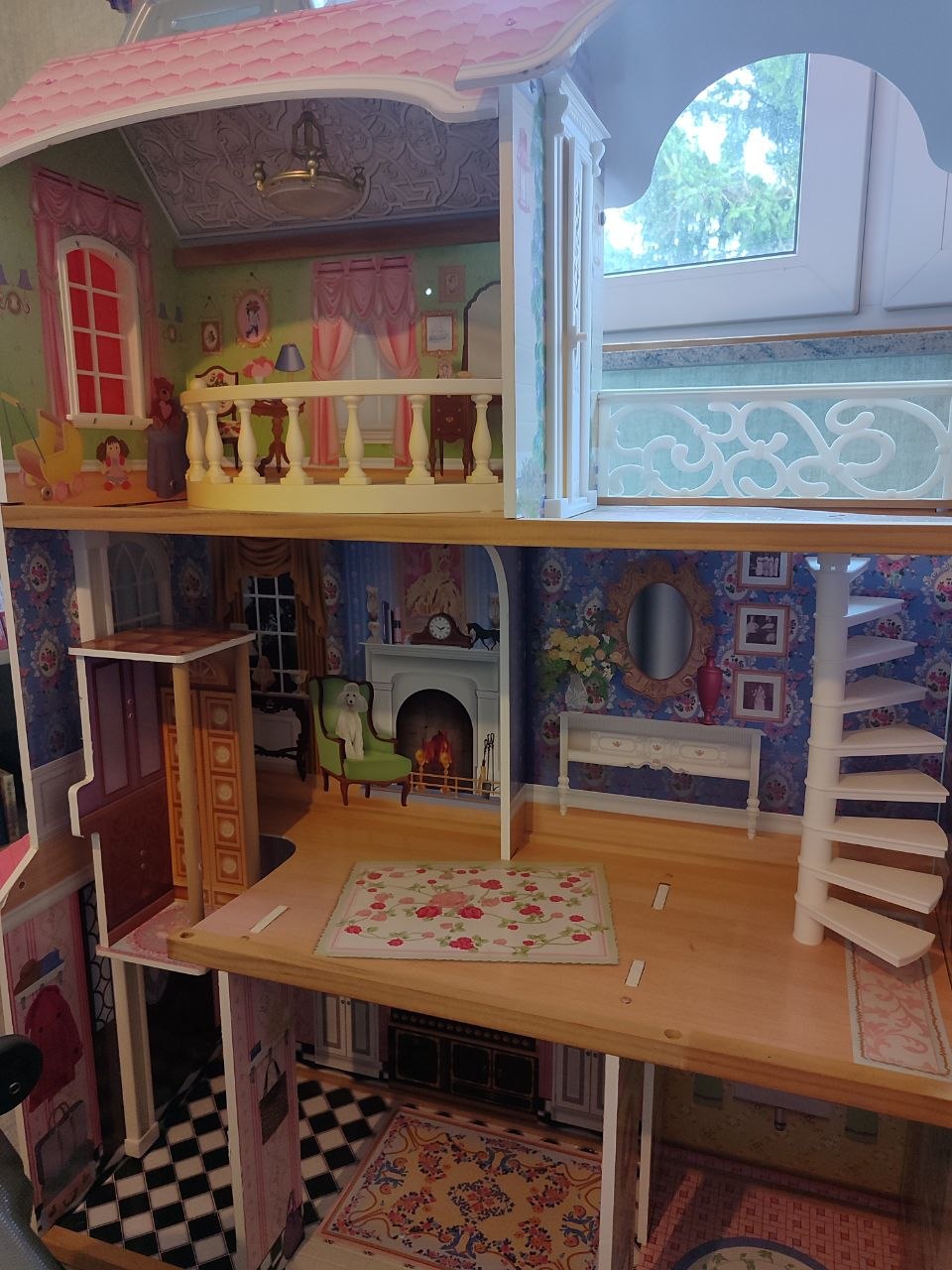 Кућа за кукли Kidkraft за кукле Барби photo 5