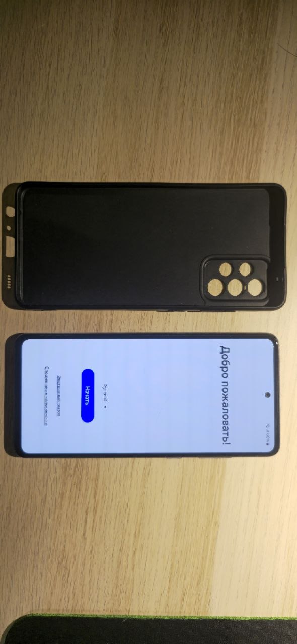 Samsung A72 smartphone