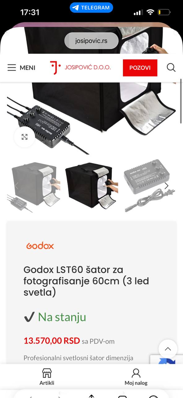 Фотобокс Godox LST60 photo 2