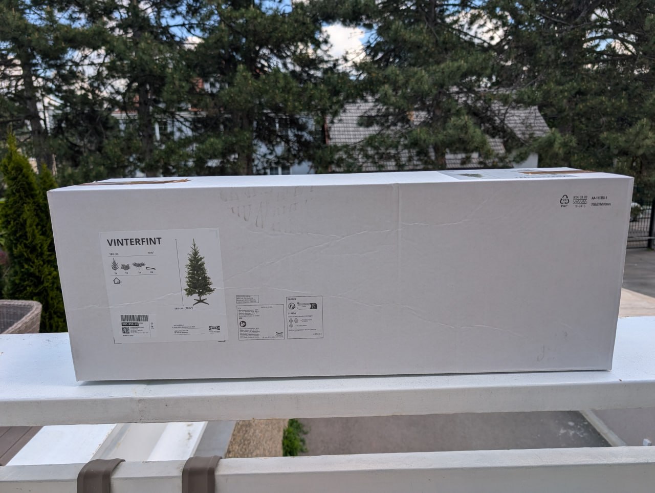 IKEA VINTERFINT stakleni Božićni ukrasi photo 3
