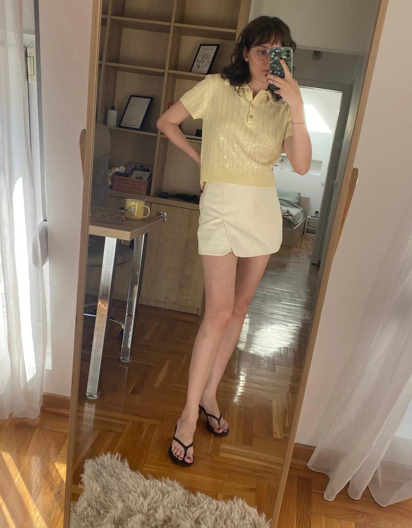 Шорты с вышивкой zara photo 6