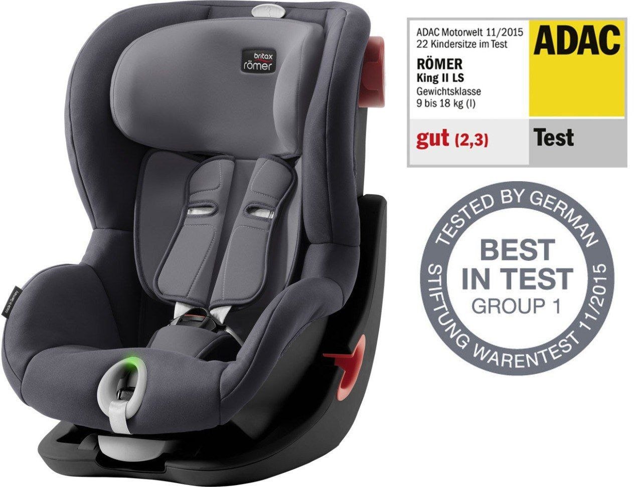 Britax Römer King II LS car seat photo 3