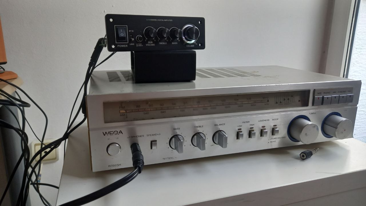 stereo receiver amplifier Wega photo 2