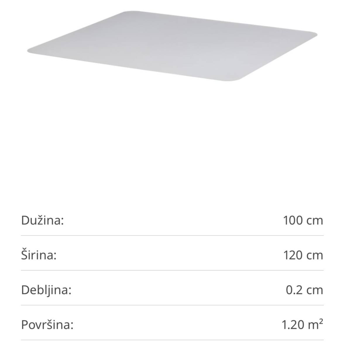 защитная подложка под кресло IKEA KOLON photo 2