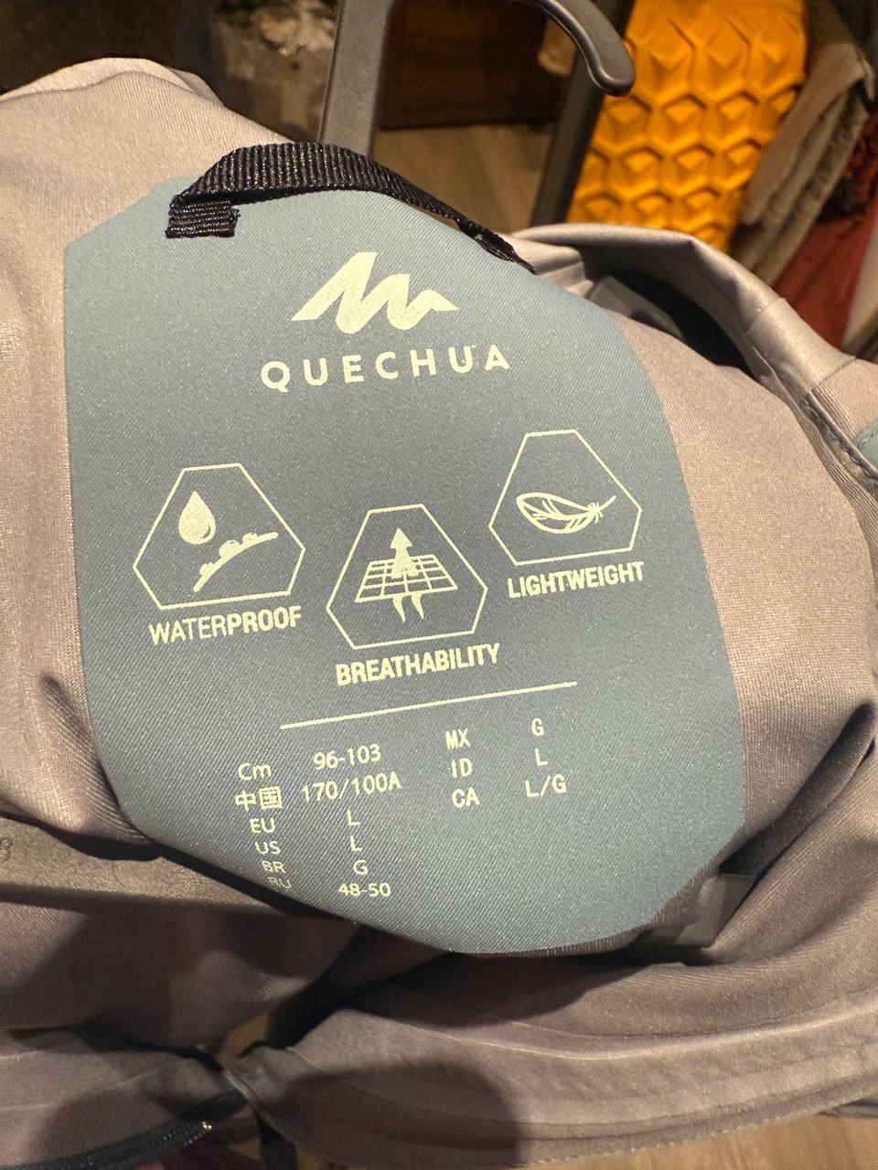 Дождевик Quechua mh500 photo 4