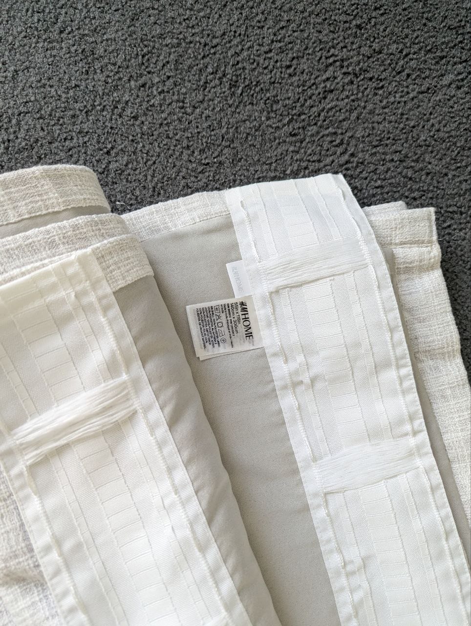 Светле Блек аут штуре H&M Home photo 2