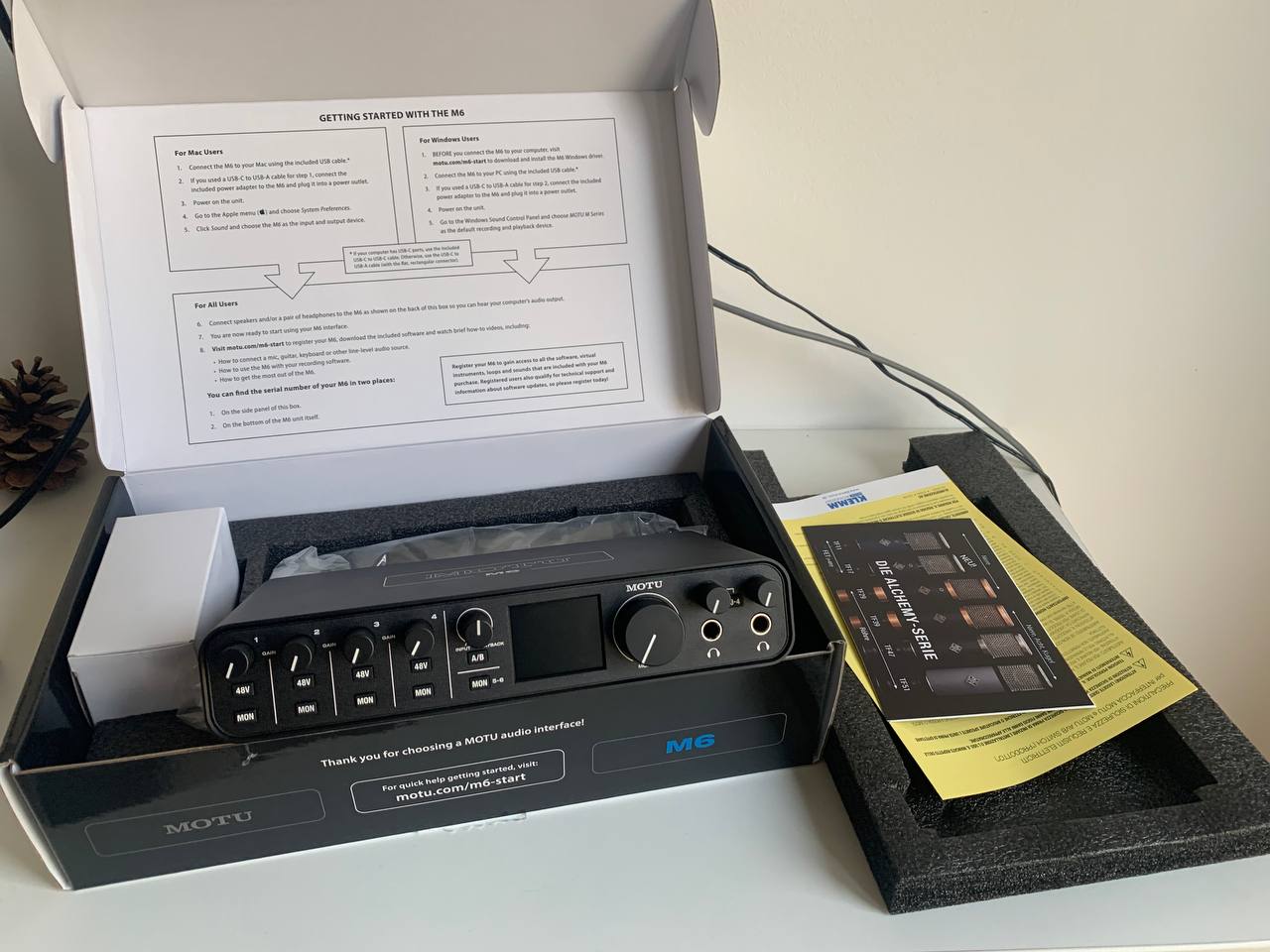 Audio card motu m6 photo 2