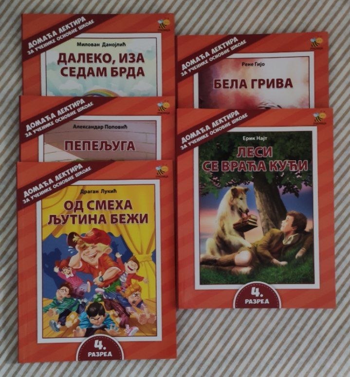 Reading set for 4th grade school