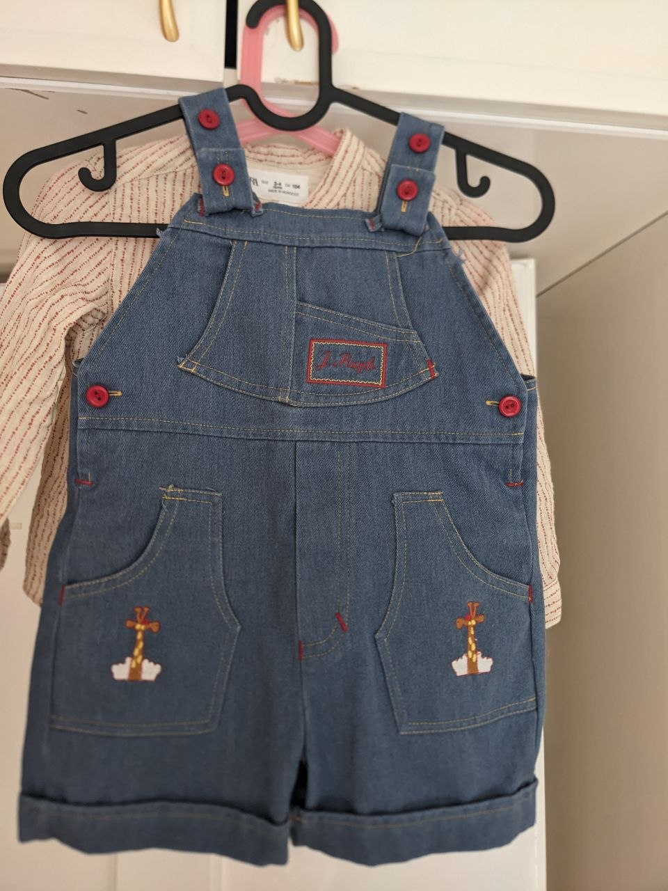 Muslin shirt Zara and cotton jumpsuit photo 2