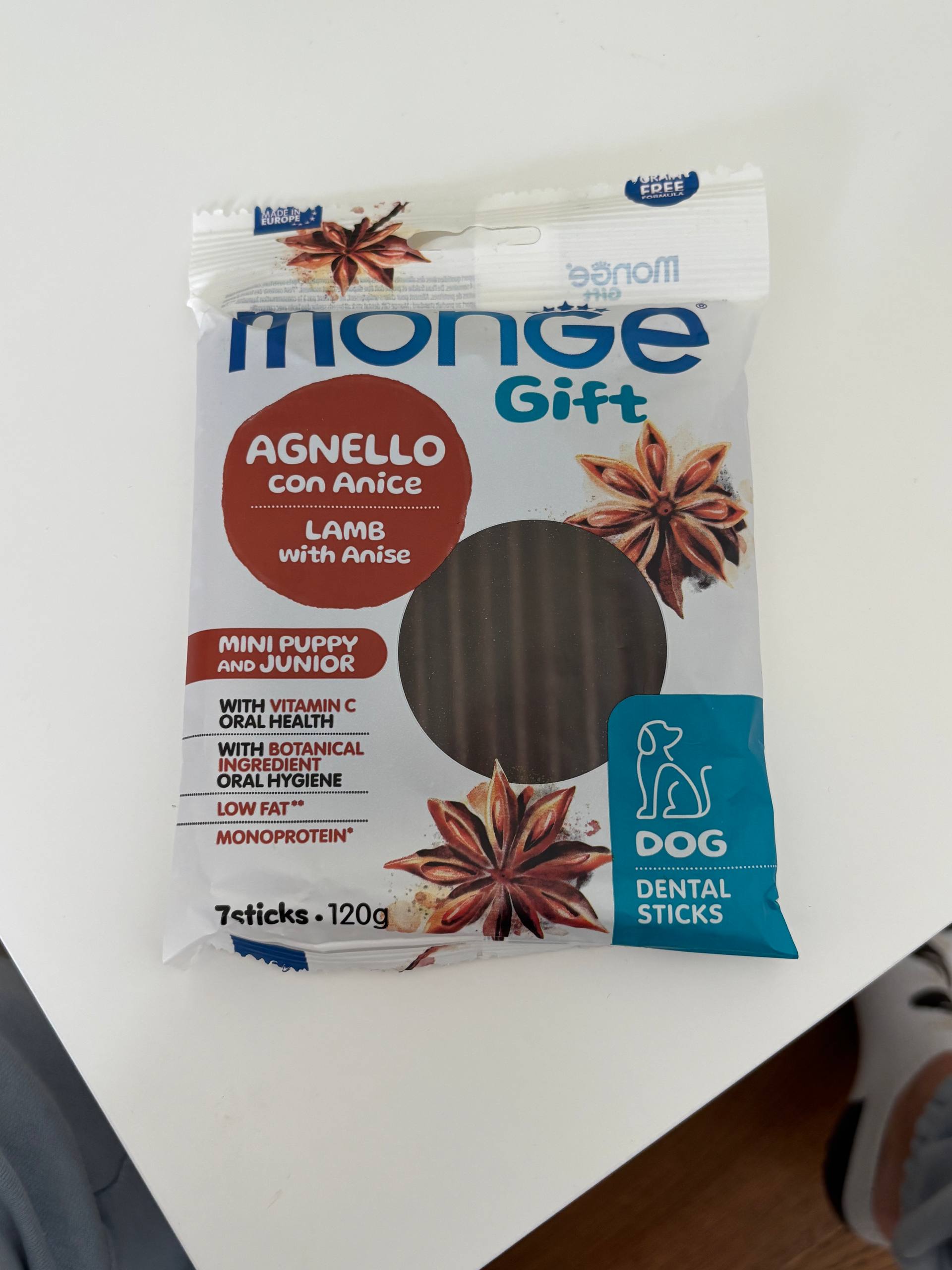 Dental Sticks Monge - LAMB sa Anisa