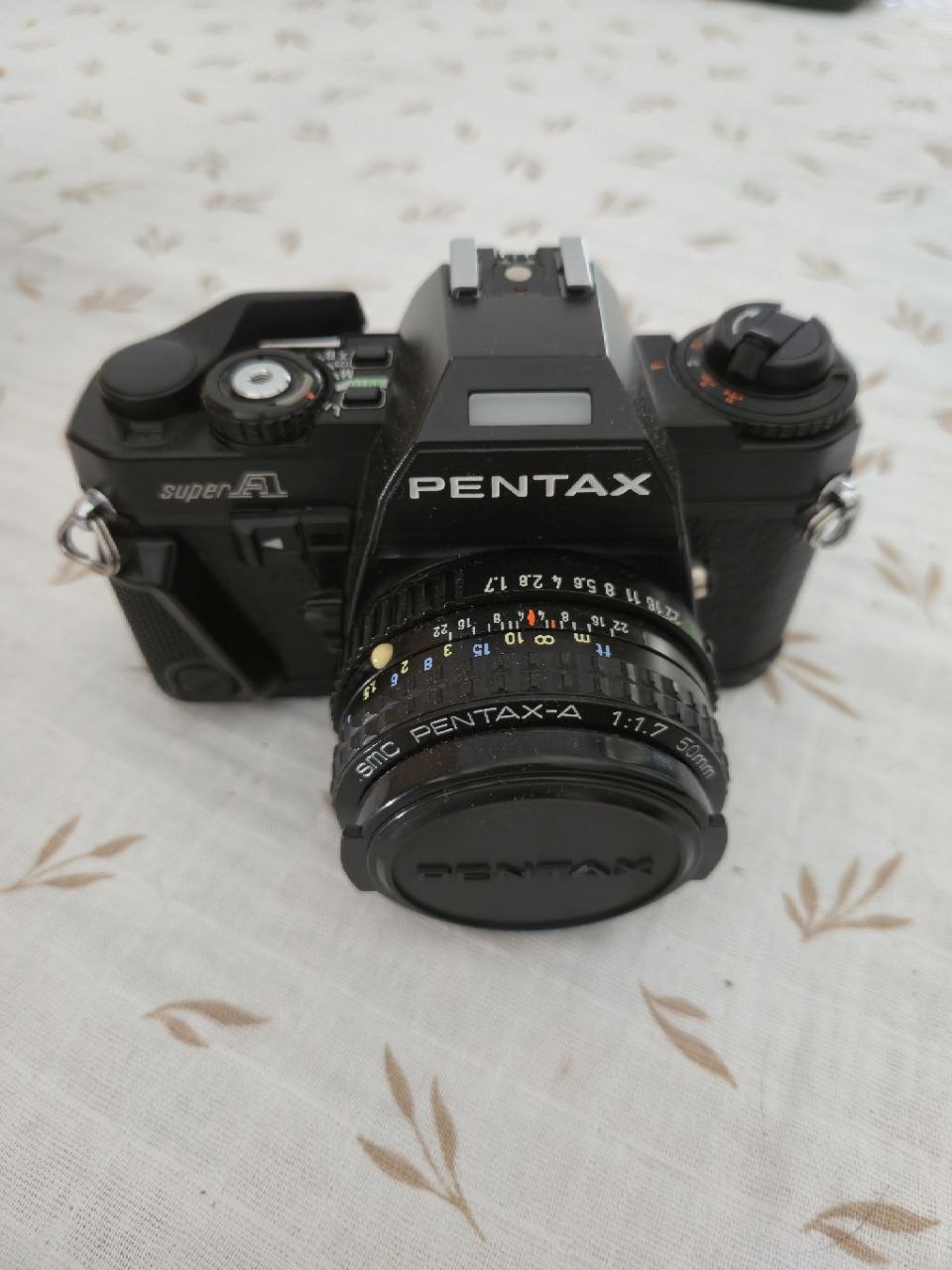 Film kamera Pentax Super A + SMC Pentax-A 50mm f/1.7 сочива photo 2
