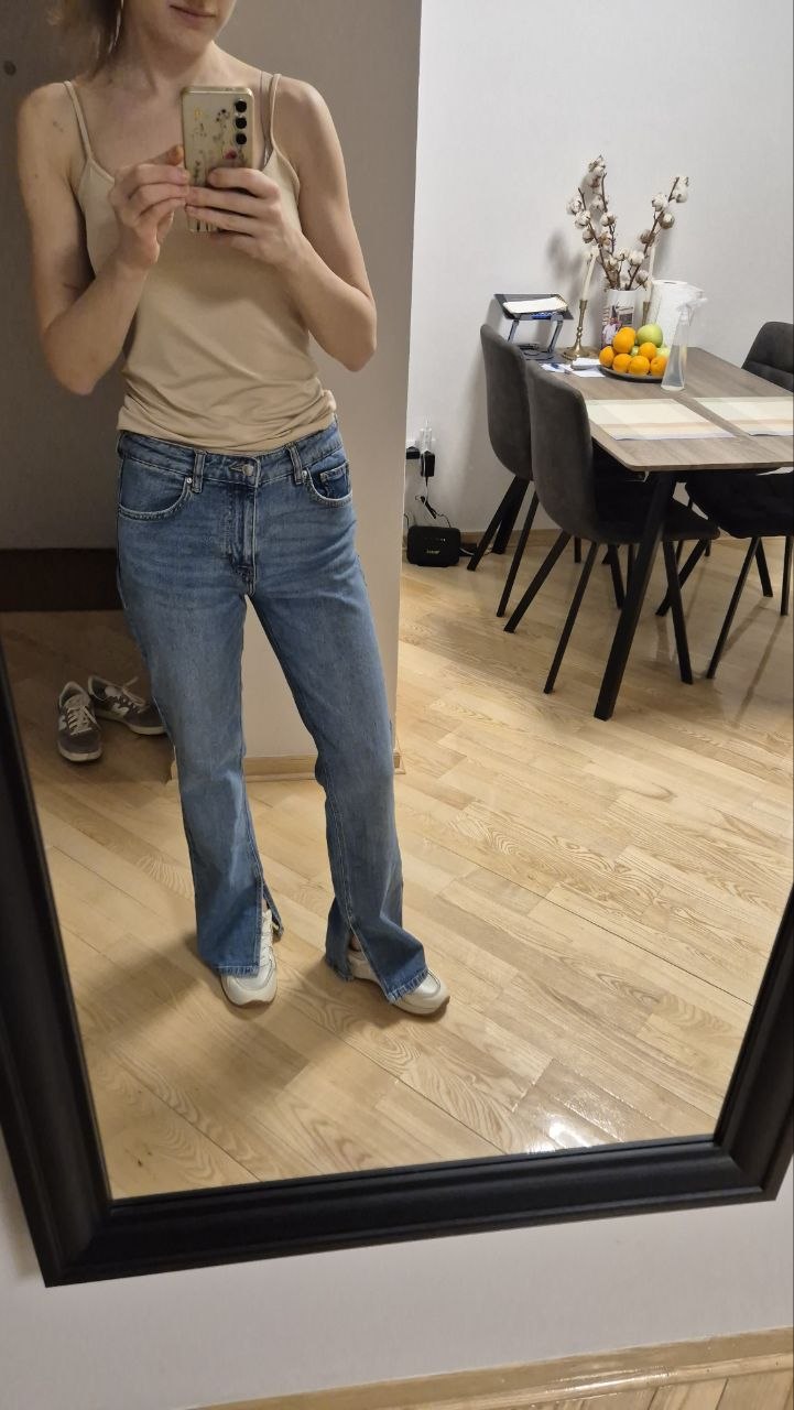 Бежевый пиджак Zara photo 4