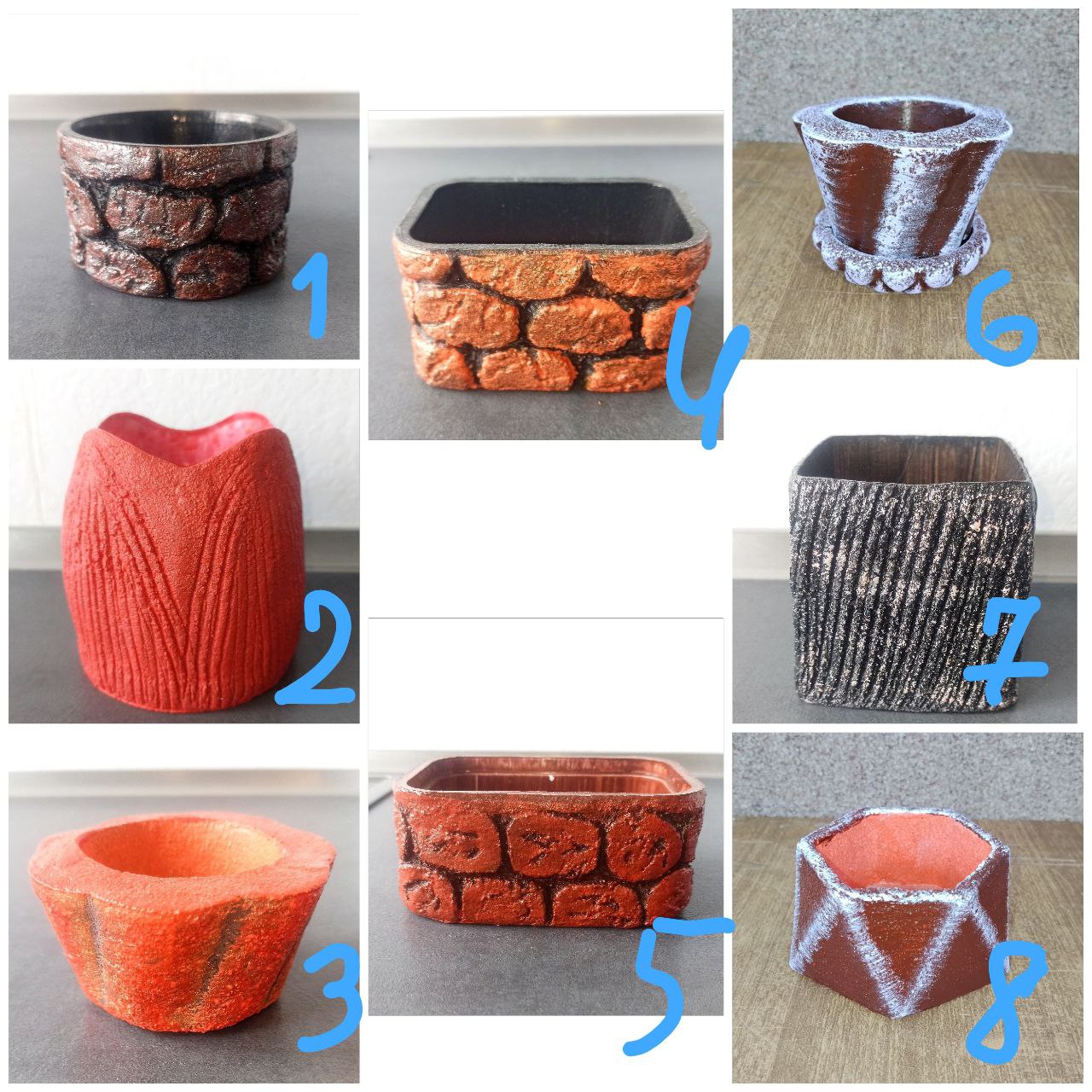 cement pots