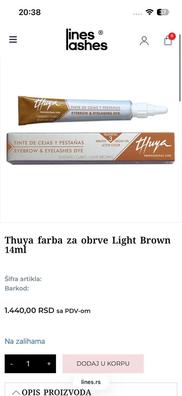 Оксид и крема за трепере Thuya photo 4