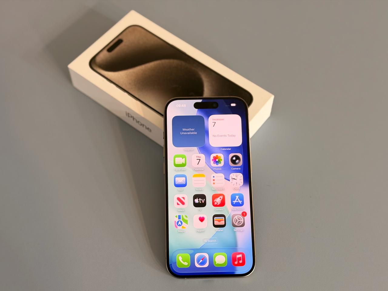 iPhone 15 Pro 128GB Natural Titanium