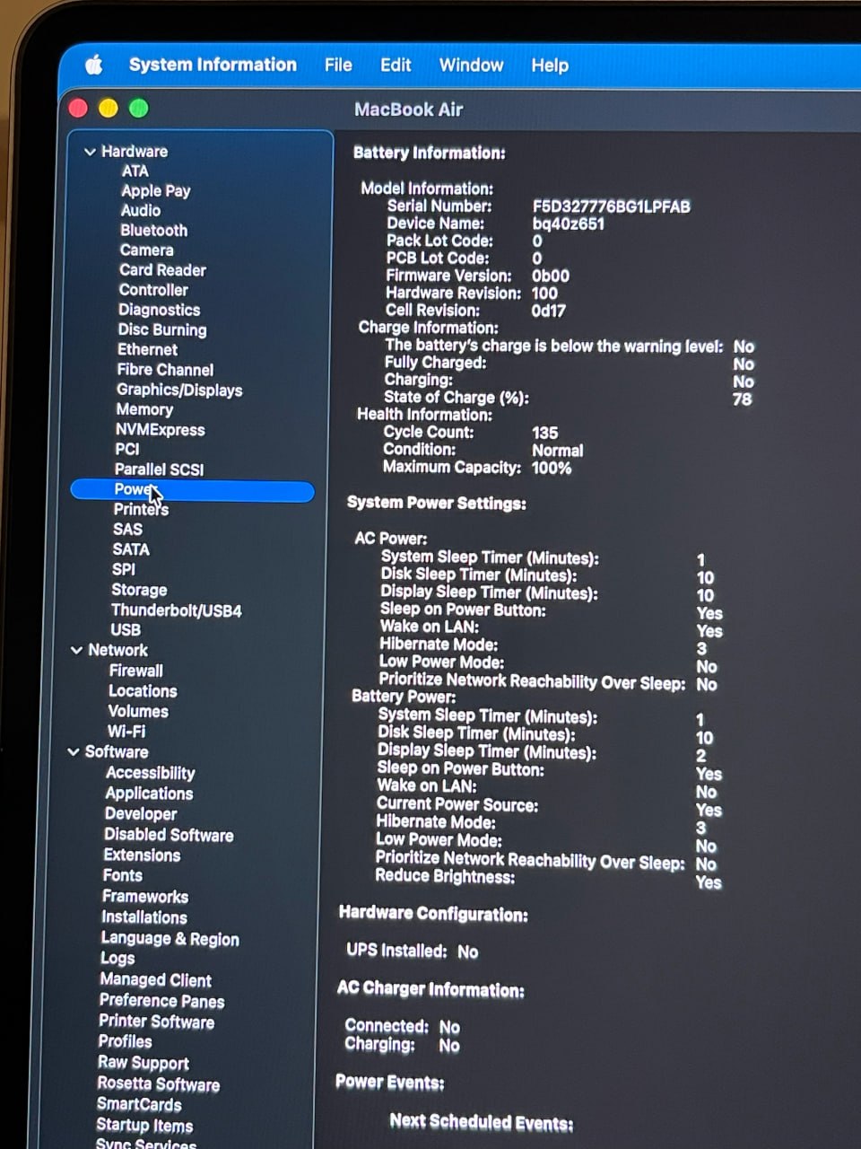 Apple MacBook Air M2 15,3 16/512 2023 photo 3