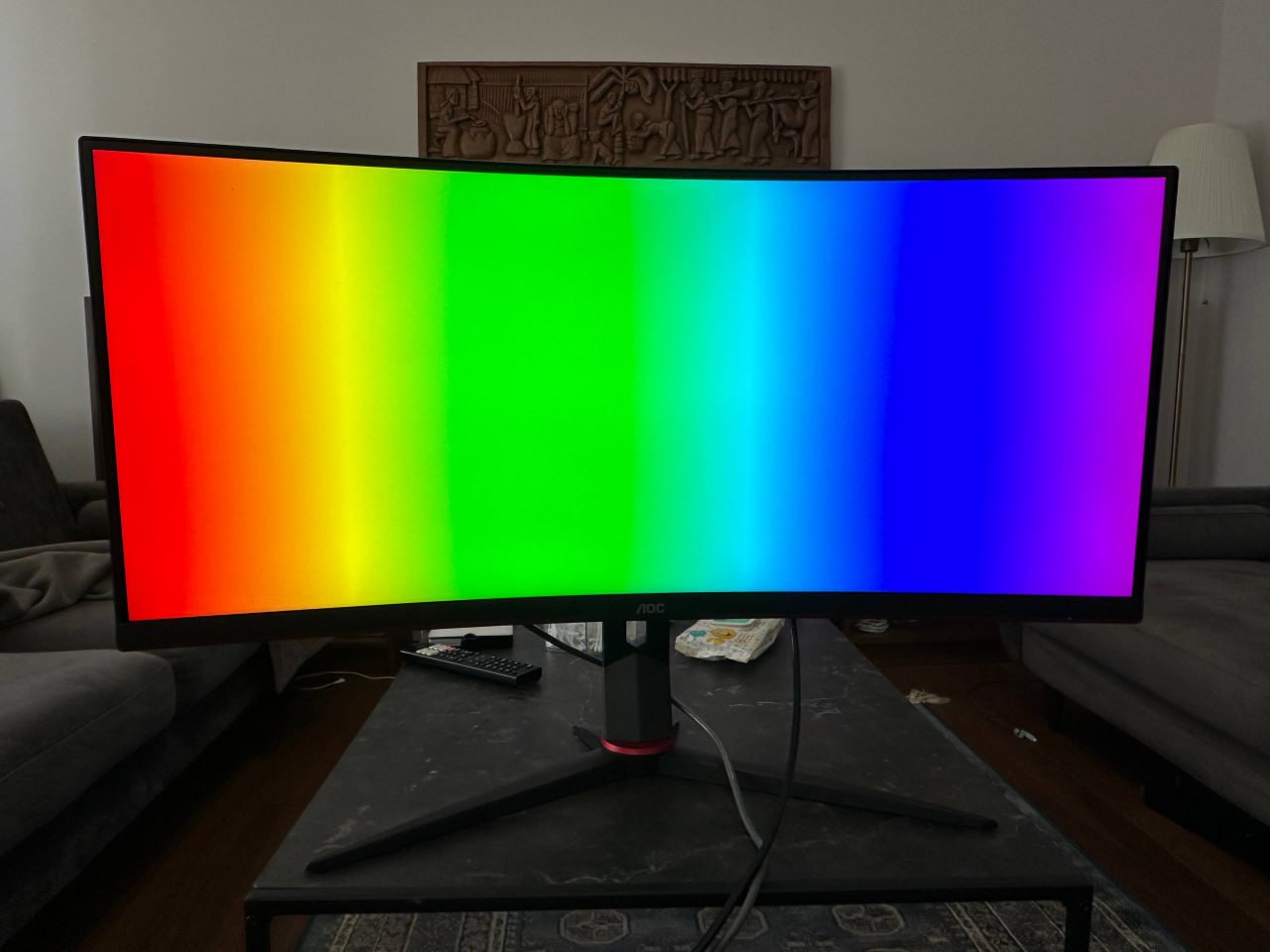 AOC CU34G2X Curved Ultra-Wide Monitor