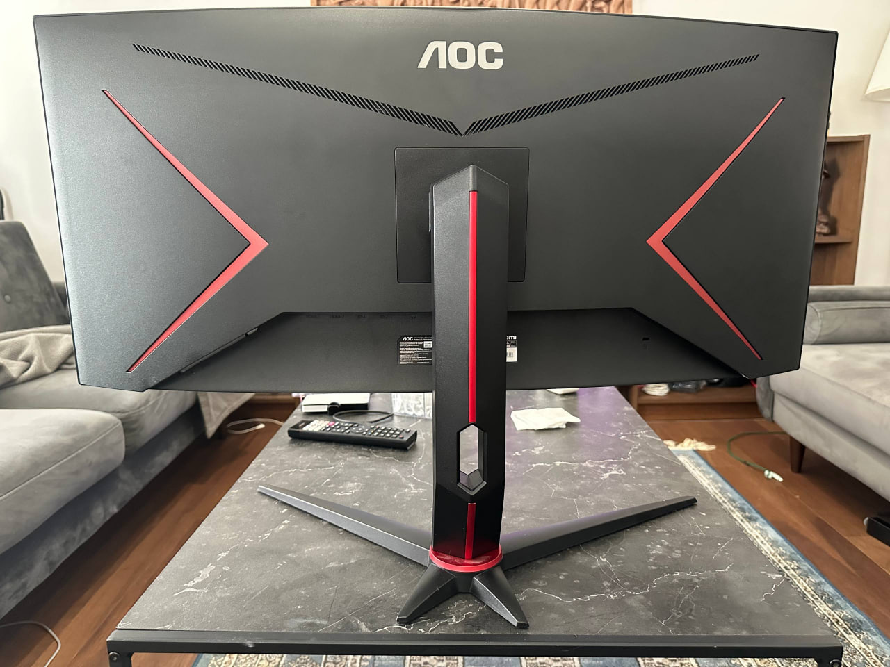 AOC CU34G2X Curved Ultra-Wide Monitor photo 2