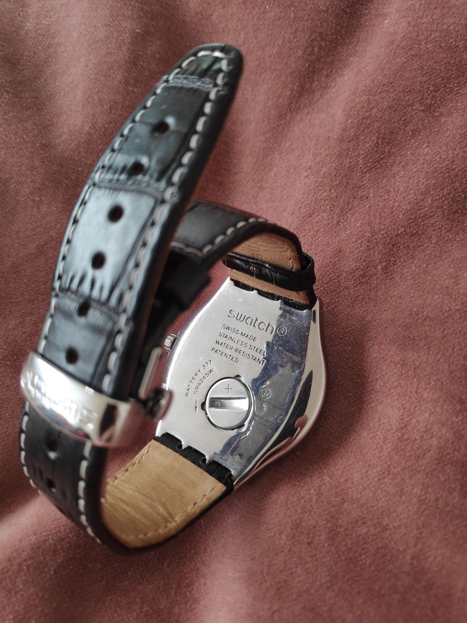 Мужские швейцарские часы Swatch из коллекции Irony Big Classic, модель Trueville