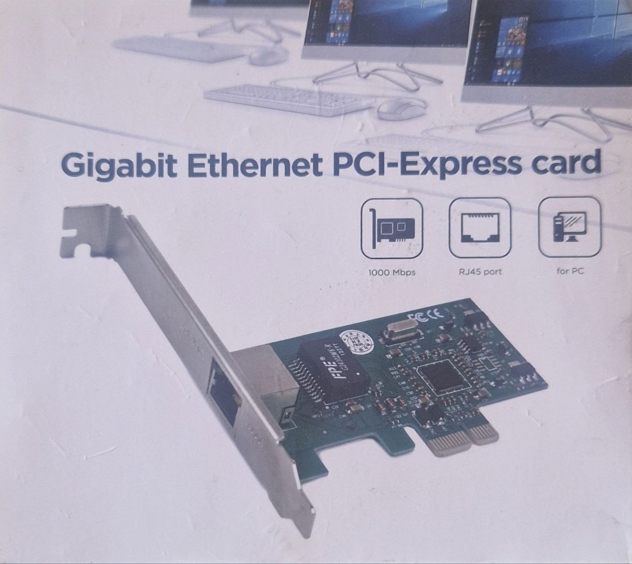 сетевая карта Gembird PCI-E