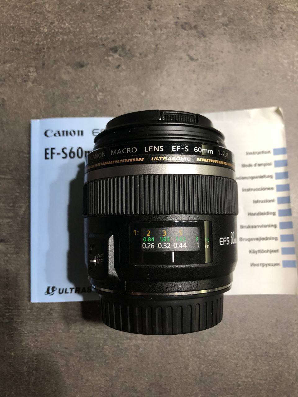 Canon EF-S 60mm f/2.8 MACRO USM Objektiv photo 2