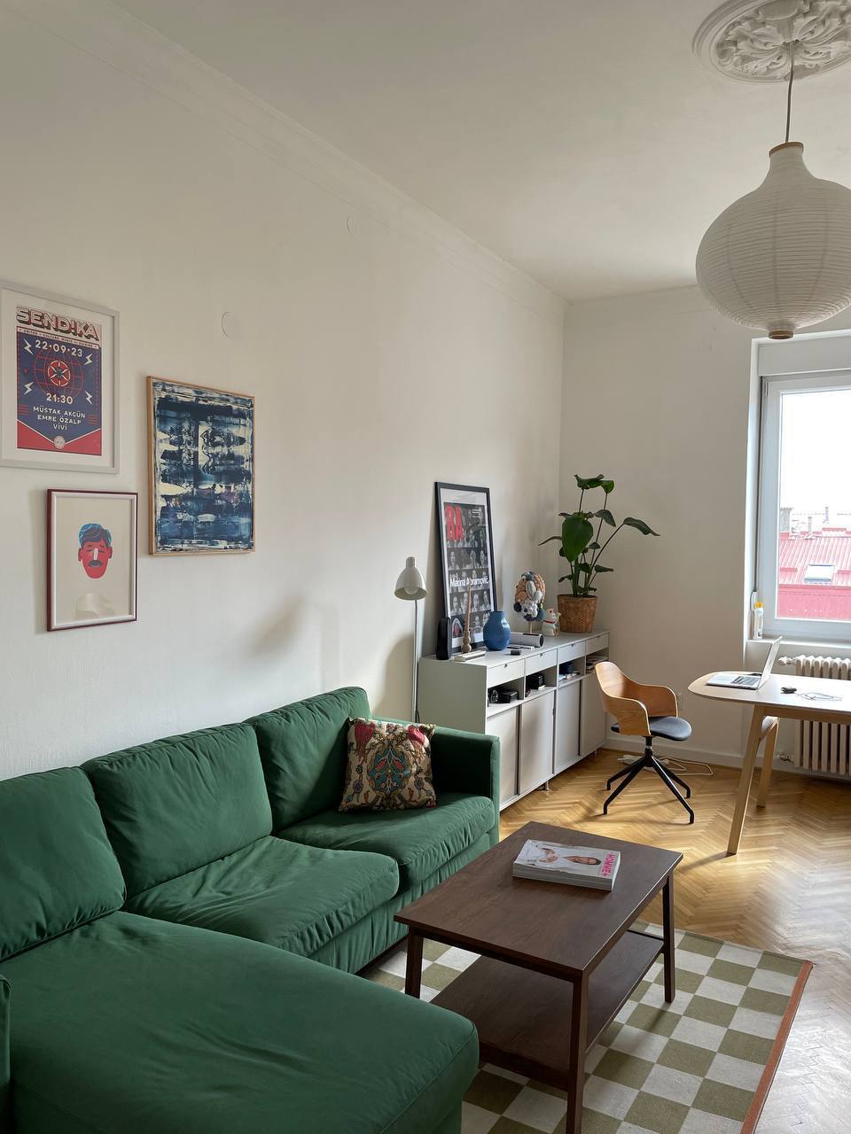 Triosedačnik ugaona kauč Ikea PÅRUP photo 2
