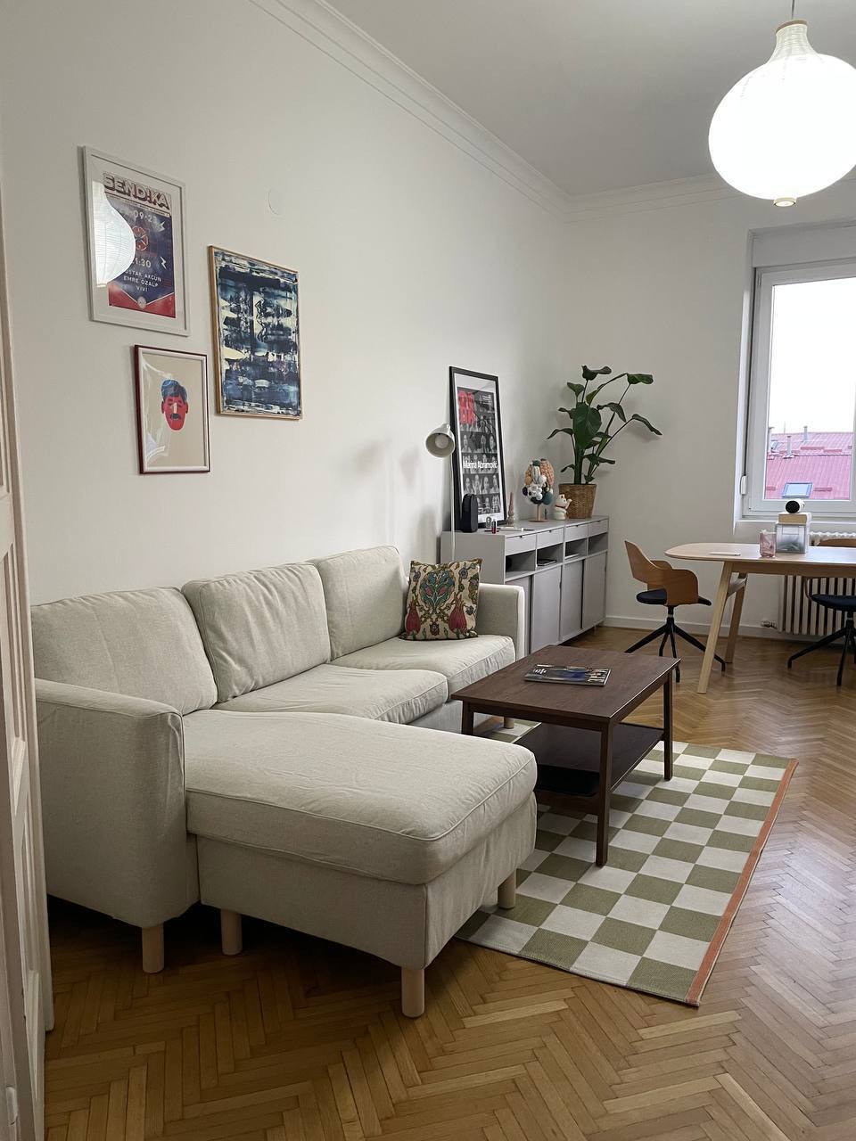 Triosedačnik ugaona kauč Ikea PÅRUP photo 3