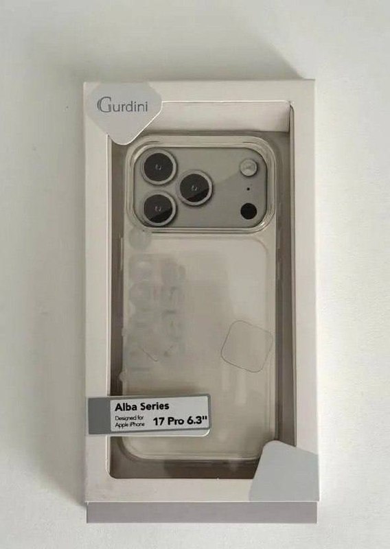 Transparent Gurdini case for iPhone 17 Pro (6.3') photo 3