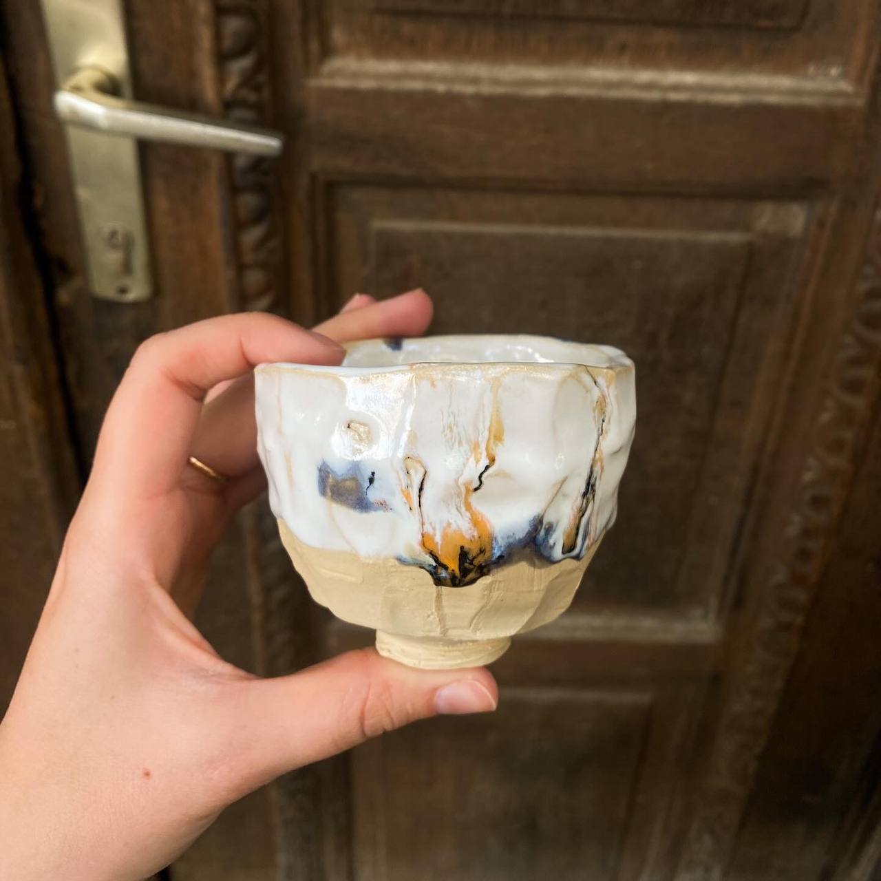 Ceramic espresso/tea cups