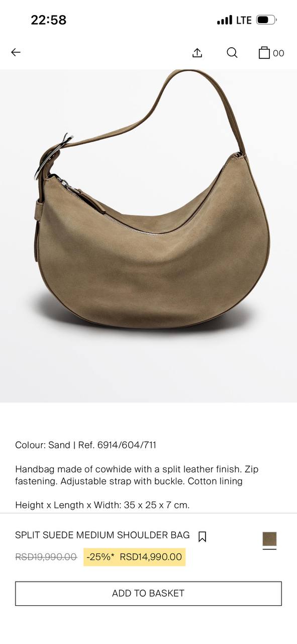 Massimo Dutti torba photo 5