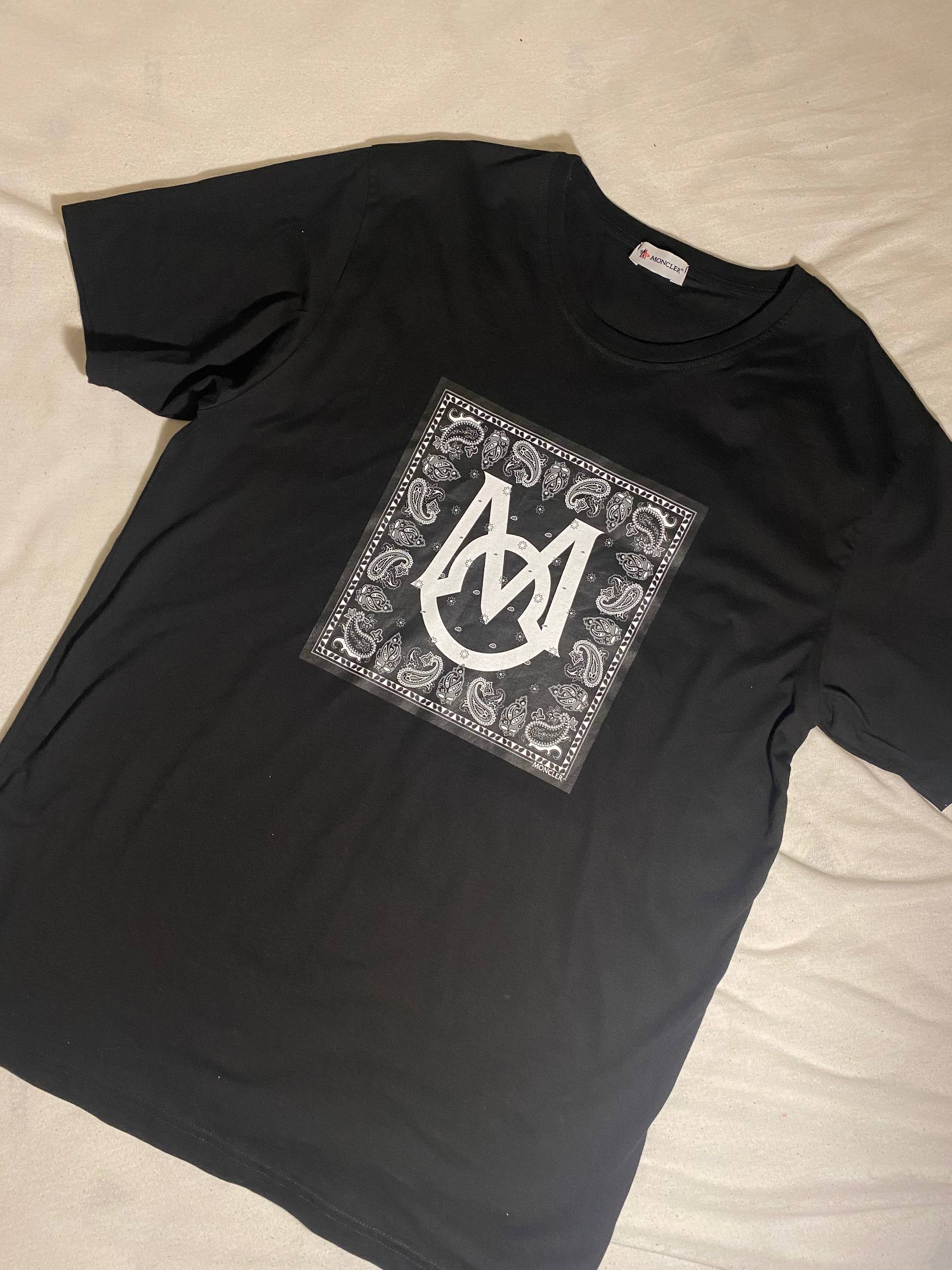 Мушка футболка Moncler Bandana Print photo 2