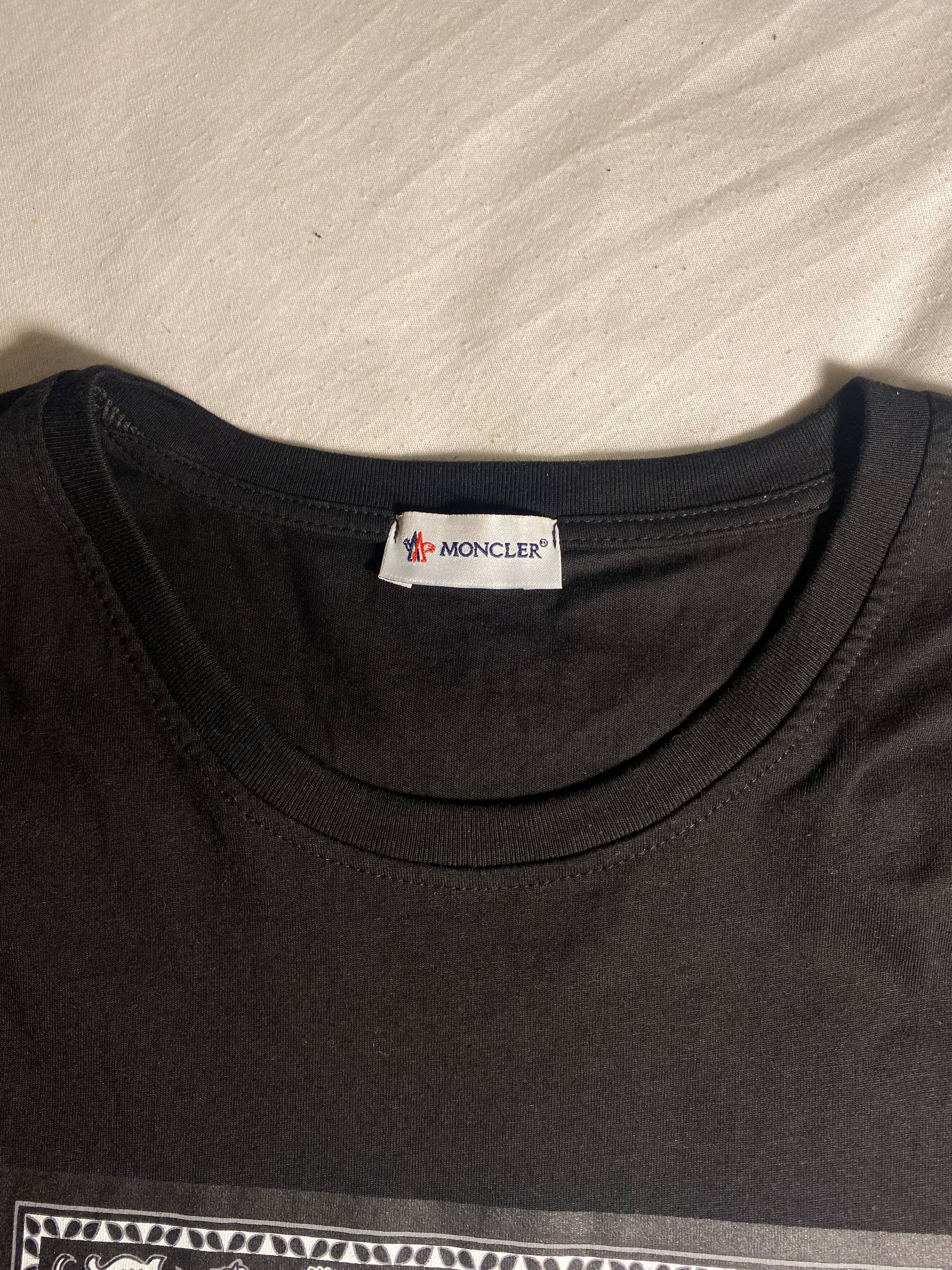 Мушка футболка Moncler Bandana Print photo 3