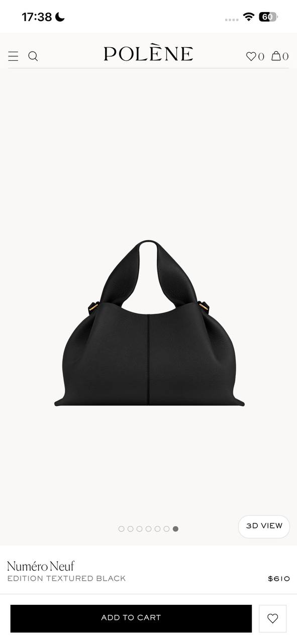 shoulder bag number nine