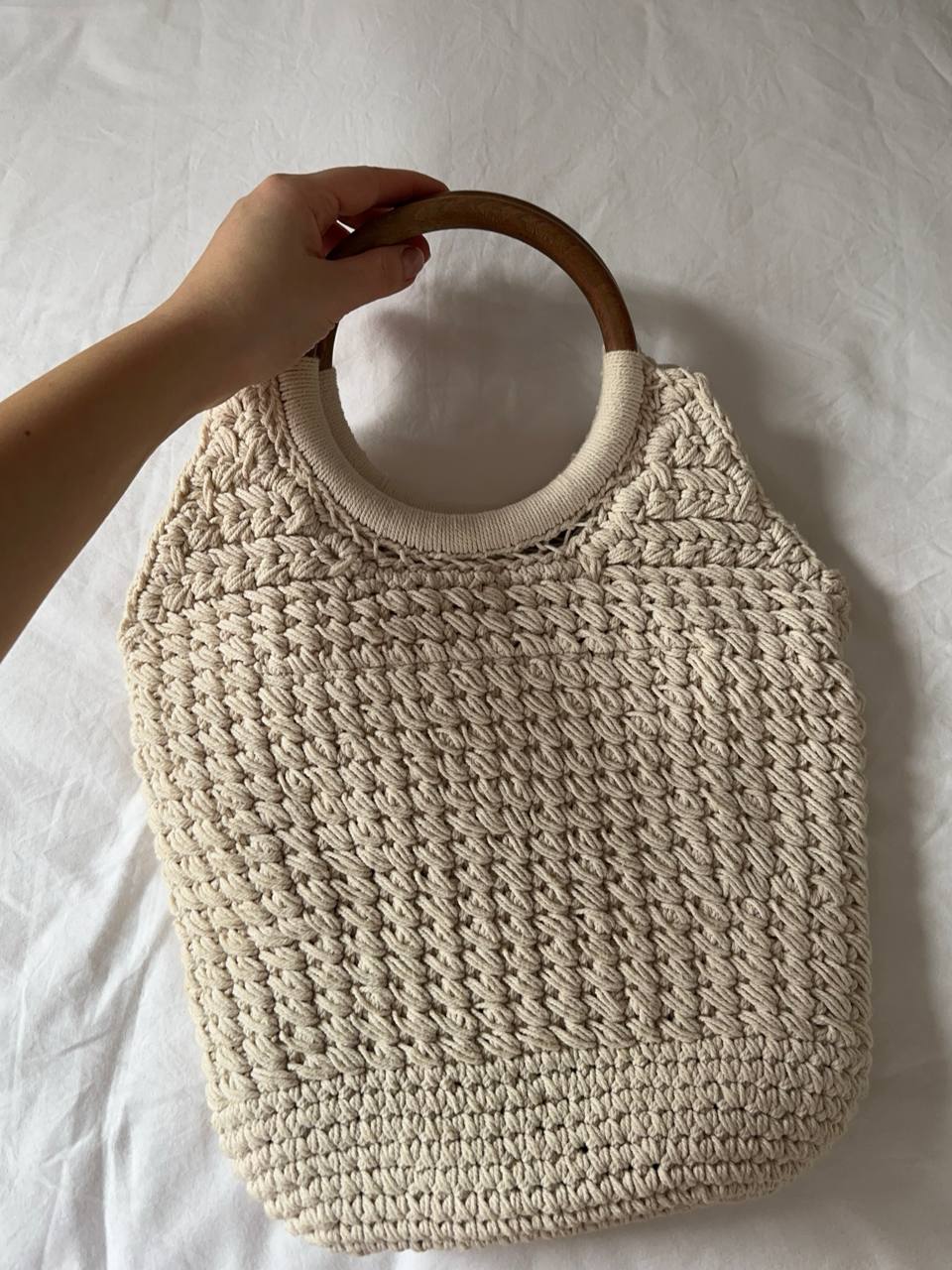 Woven bag zara