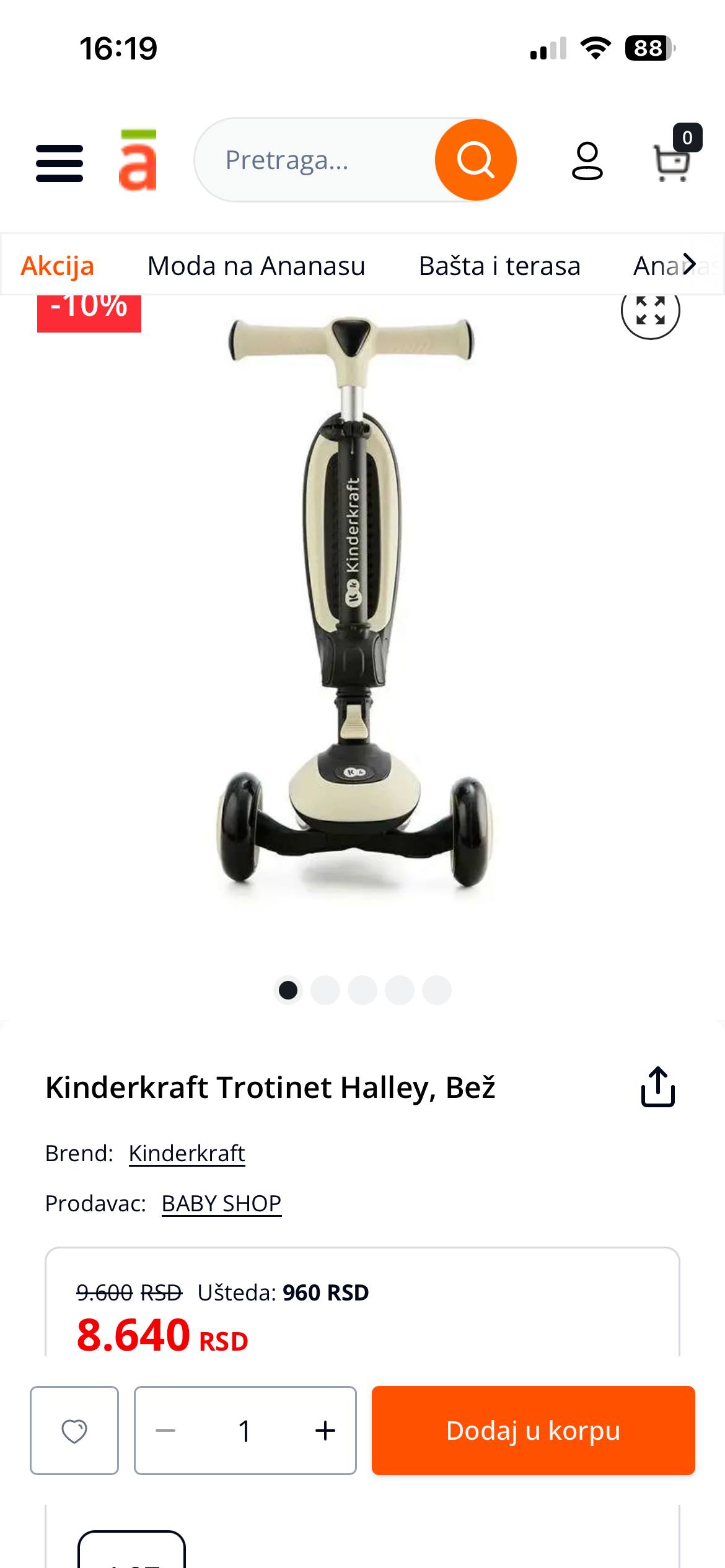 Scooter KinderKraft photo 4