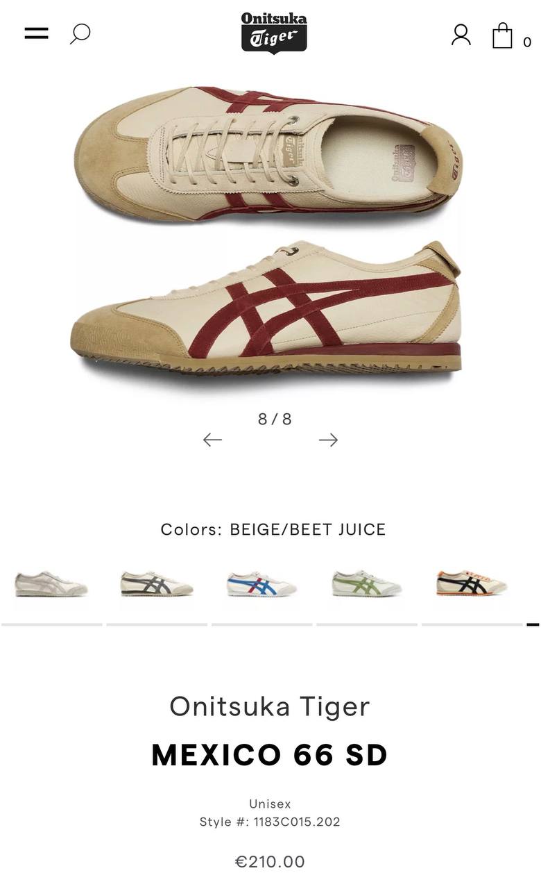 Onitsuka Tigar Meksiko 66 SD