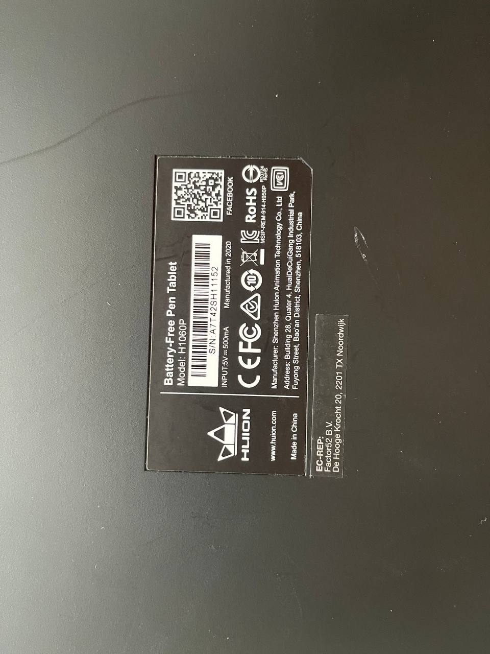 Grafički tablet HUION H1060P photo 4