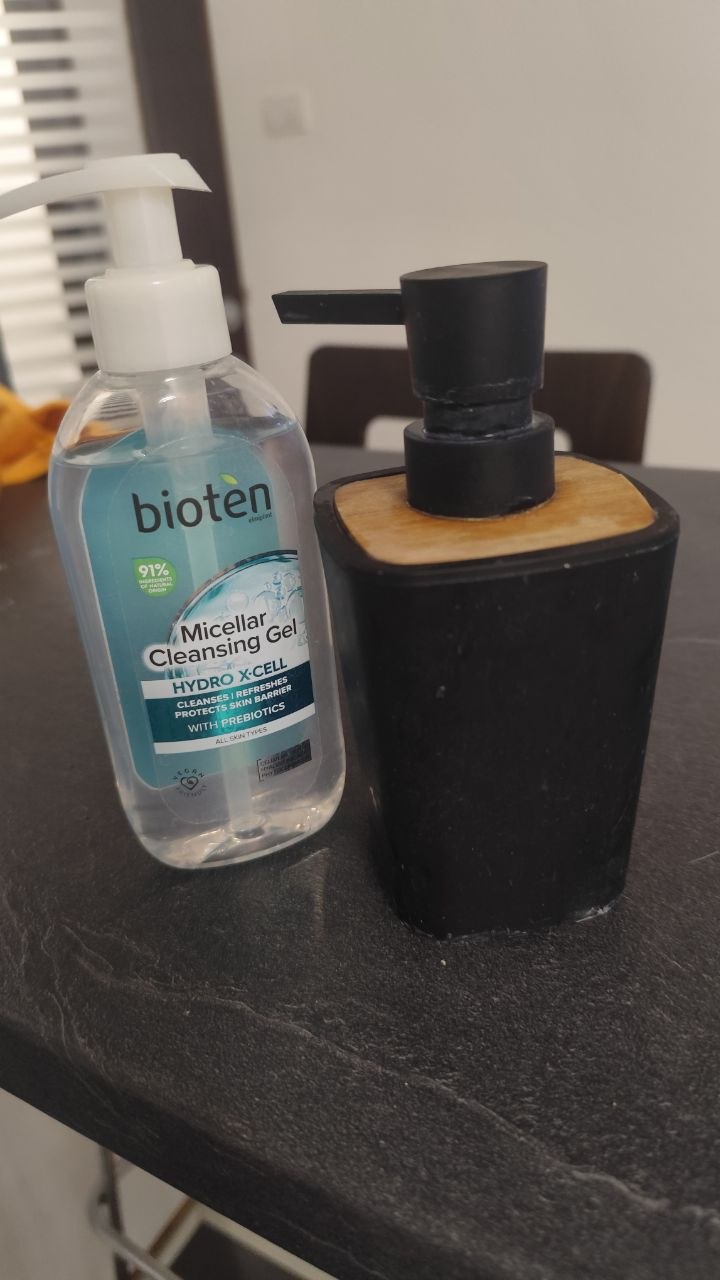 dosing pump and sink
