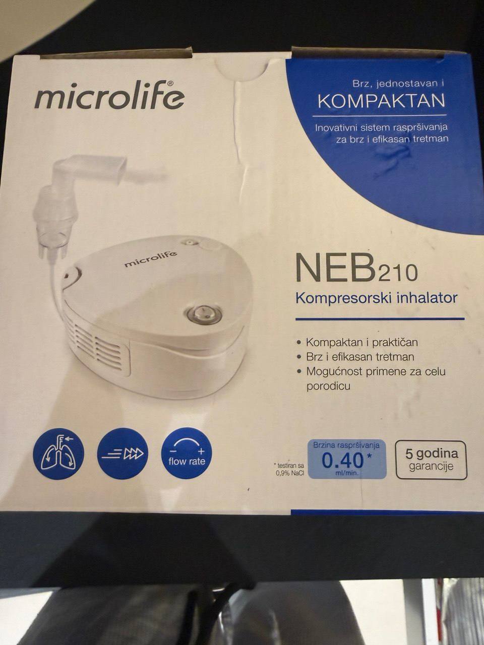 New Microlife NEB 210 Nebulizer